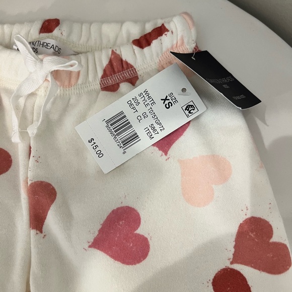 Girls heart sweatpants!! New with Tags - Picture 4 of 4